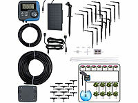 Royal Gardineer Bewässerung, Solar Bewässerung Gewächshaus; Bewässerungscomputer mit Multi-Schlauch-Anschlüssen Bewässerungscomputer mit Multi-Schlauch-Anschlüssen Bewässerungscomputer mit Multi-Schlauch-Anschlüssen