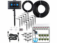 Royal Gardineer Bewässerung System Set, Bewässerung System Gewächshaus; Bewässerungscomputer mit Multi-Schlauch-Anschlüssen Bewässerungscomputer mit Multi-Schlauch-Anschlüssen Bewässerungscomputer mit Multi-Schlauch-Anschlüssen