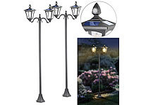 Royal Gardineer Stehlampe, Gartenlaterne mit Bewegungsmelder